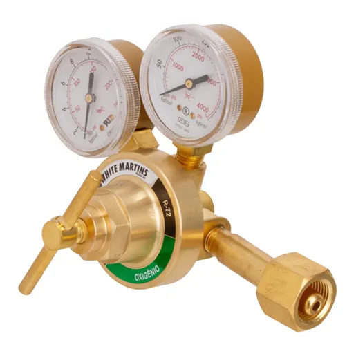 Regulador de pressão R72 - Oxigênio
